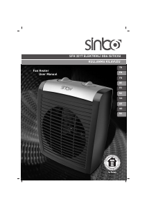 Manual Sinbo SFH 3317 Heater