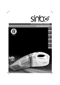 Manual de uso Sinbo SVC 3471 Aspirador de mano