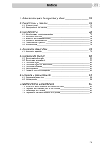 Manual de uso Smeg F67-5 Horno