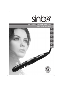 Manual de uso Sinbo SHD 7038 Moldeador