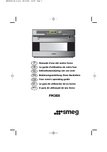 Manuale Smeg FM38X Forno