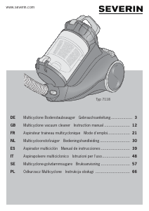 Manuale Severin MY 7118 Aspirapolvere