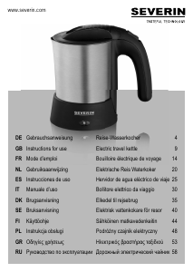 Manual Severin WK 3646 Kettle