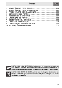 Manual Smeg SC372X-8 Forno