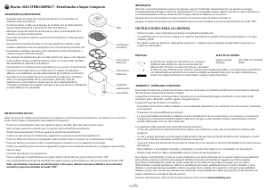 Manual de uso Nuvita 1082 Stericompact Esterilizador