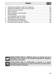Manual de uso Smeg SC436N-8 Horno