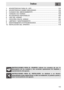 Manual de uso Smeg SC521N-8 Horno