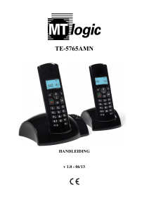 Handleiding MT Logic TE-5765AMN Draadloze telefoon