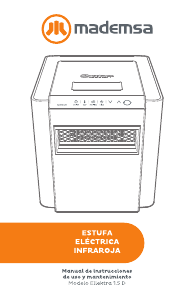Manual de uso Mademsa Ellektra 1.5 D Calefactor