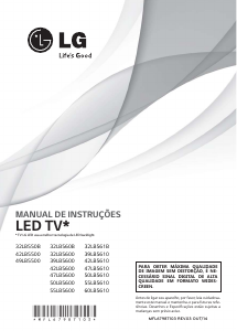 Manual LG 32LB550B Televisor LED
