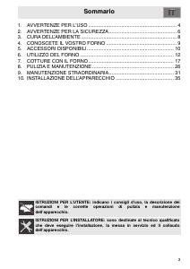 Manuale Smeg SC750AO-8 Forno