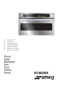 Manuale Smeg SCM38X Forno