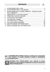 Manuale Smeg SCP112 Forno