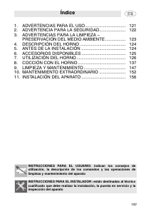 Manual de uso Smeg SCP112EB2 Horno