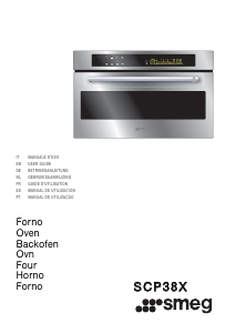 Manual Smeg SCP38X Oven