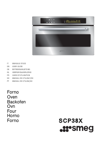 Manual de uso Smeg SCP38X Horno