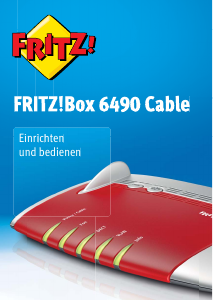 Bedienungsanleitung Fritz! Box 6490 Router