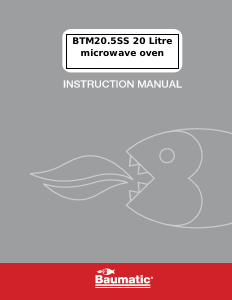Manual Baumatic BTM20.5SS Microwave