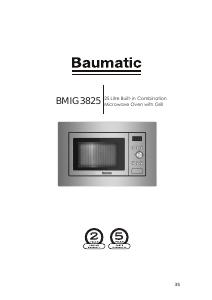 Manual Baumatic BMIG3825 Microwave