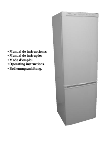 Mode d’emploi Edesa Deluxe 185 Réfrigérateur combiné