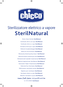 Manuál Chicco SterilNatural Sterilizátor