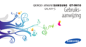 Handleiding Samsung Galaxy S Giorgio Armani Mobiele telefoon