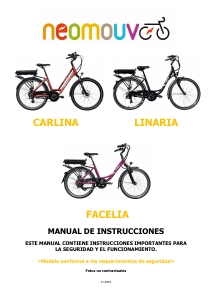 Manual de uso Neomouv Facelia Bicicleta eléctrica
