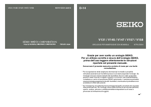 Manuale Seiko Prospex SNE569P1 Orologio da polso