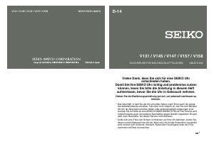 Bedienungsanleitung Seiko Prospex SNE575P1 Armbanduhr