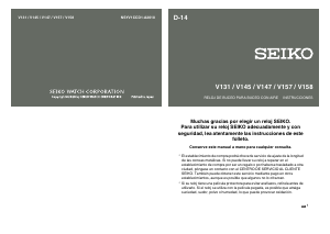Manual de uso Seiko Prospex SNE573P1 Reloj de pulsera