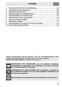 Bruksanvisning Smeg PGF31GBN1 Häll