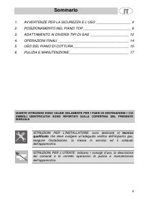 Manuale Smeg PGF95F-4 Piano cottura