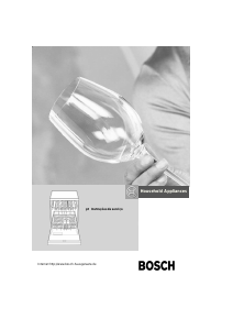 Manual Bosch SGS45M02EP Máquina de lavar louça