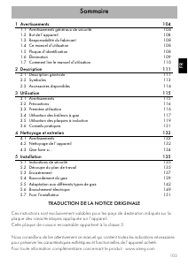 Mode d’emploi Smeg PM3721WLD Table de cuisson