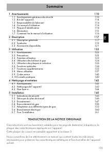 Mode d’emploi Smeg PM3743D Table de cuisson