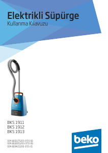 Kullanım kılavuzu BEKO BKS 1913 Elektrikli süpürge