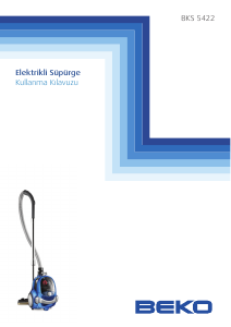 Kullanım kılavuzu BEKO BKS 5422 Elektrikli süpürge