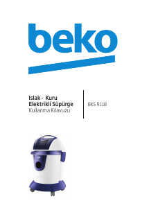 Kullanım kılavuzu BEKO BKS 9118 Elektrikli süpürge