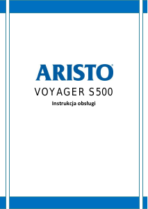 Instrukcja Aristo Voyager S500 Nawigacja przenośna