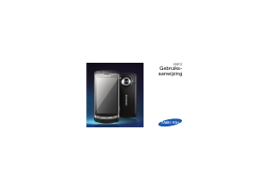 Handleiding Samsung I8910 Mobiele telefoon