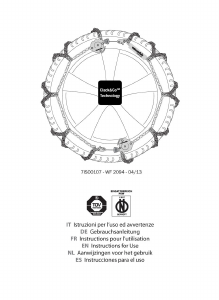 Manual Weissenfels Uniqa M45 Snow Chains