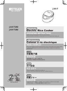 Mode d’emploi Tiger JAX-T10U Cuiseur à riz