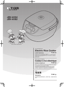 Manual Tiger JBV-A10U Rice Cooker