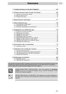 Mode d’emploi Smeg PX1402 Table de cuisson