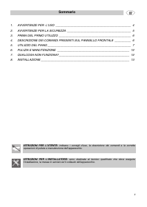 Manuale Smeg SE2320ID1 Piano cottura