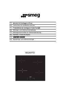 Handleiding Smeg SE264TD Kookplaat