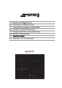 Manual de uso Smeg SE264TD Placa