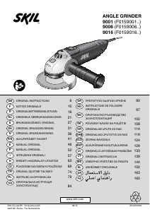 Manual Skil 9006 AA Angle Grinder