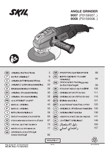 Manuale Skil 9008 AA Smerigliatrice angolare