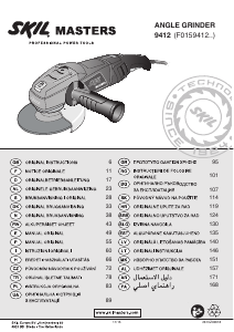 Manuale Skil 9412 MA Smerigliatrice angolare